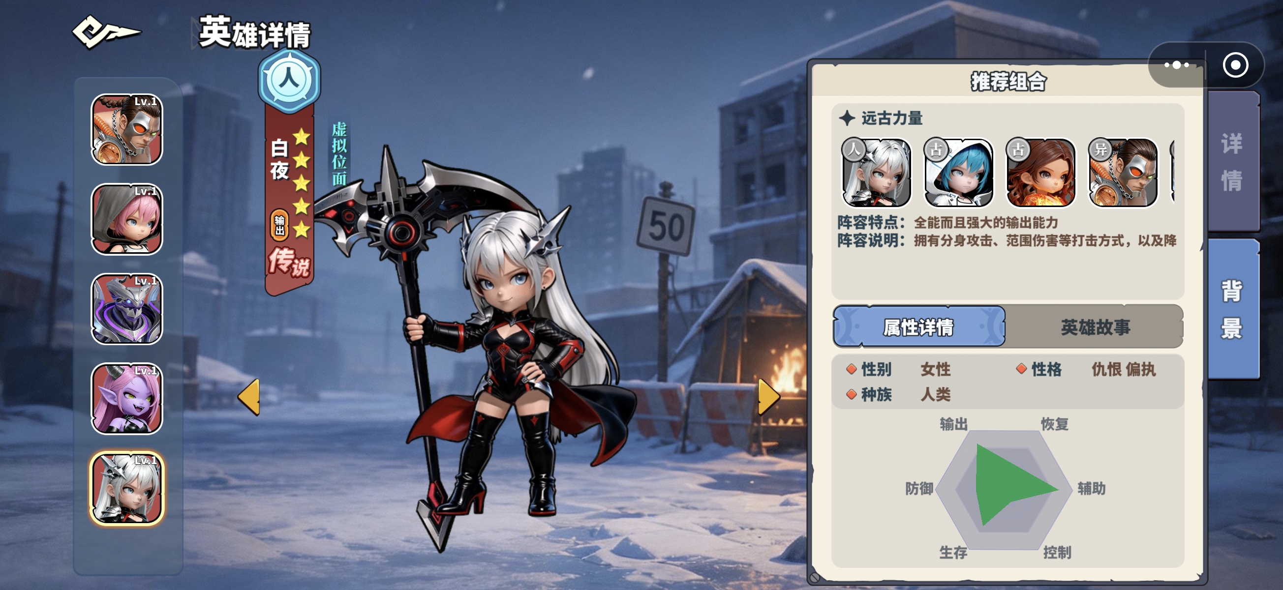 深空之劫白夜角色强度分析 深空之劫白夜实战表现与培养建议