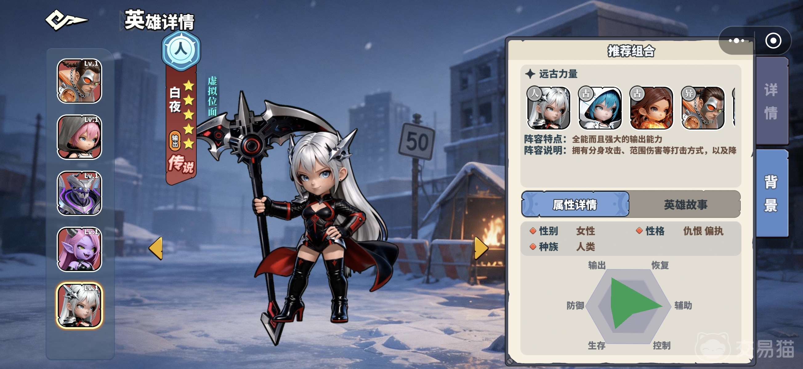 深空之劫白夜角色强度分析 深空之劫白夜实战表现与培养建议