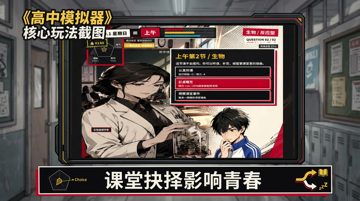 高中模拟器好玩吗 高中模拟器真实体验与玩法深度评测