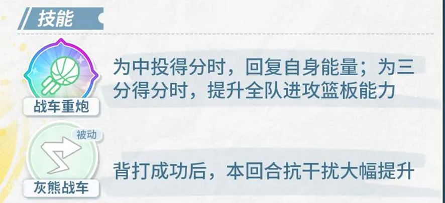 篮球少女飞跃巅峰野上泷强度解析 篮球少女野上泷值得培养吗