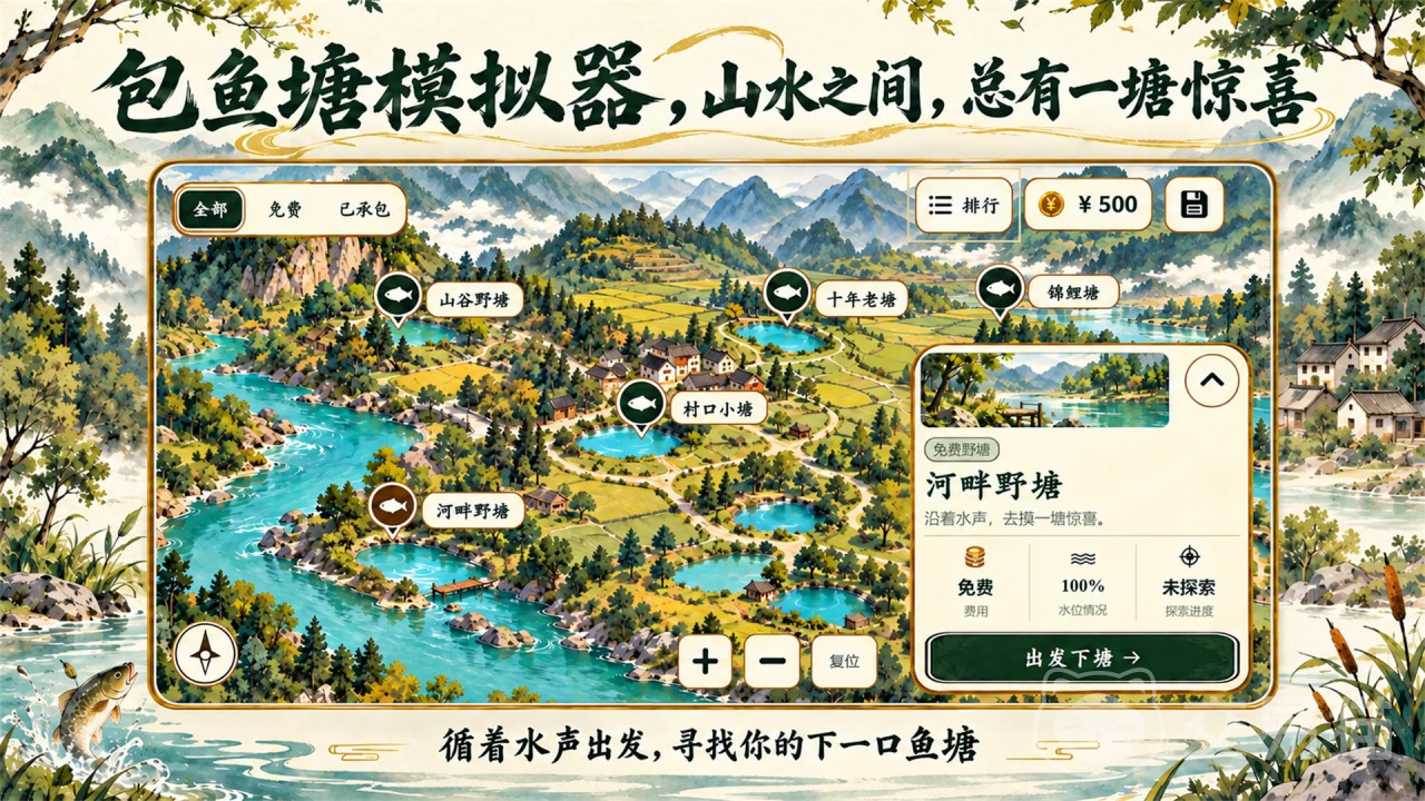 包鱼塘模拟器手游好玩吗 包鱼塘模拟器手游玩法攻略