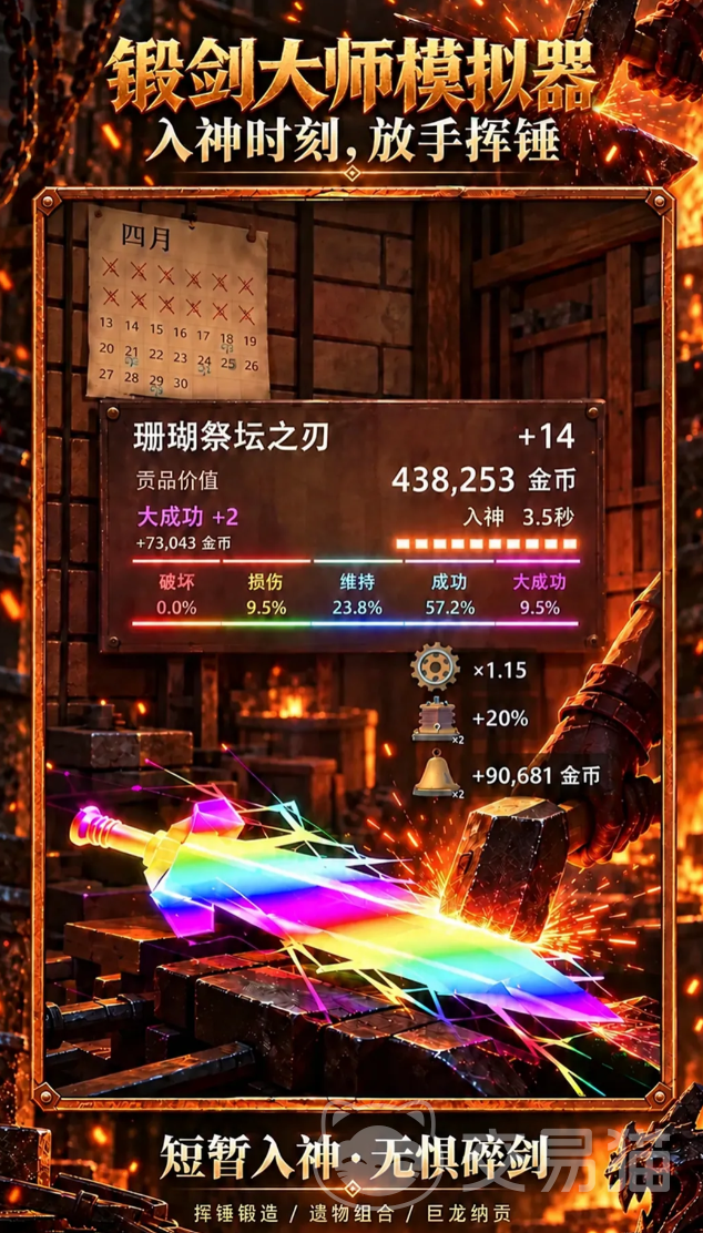 锻剑大师模拟器好玩吗 锻剑大师模拟器玩法特色与体验解析