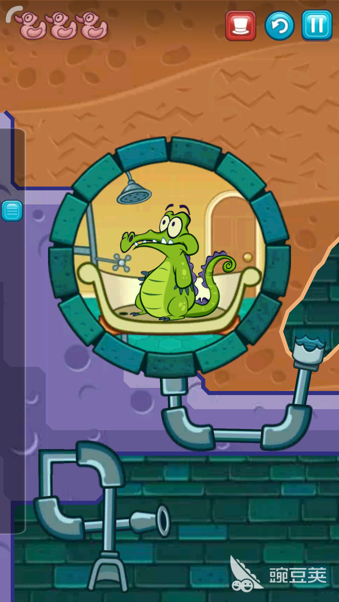 小鳄鱼爱洗澡2-1怎么过，通关攻略请查收