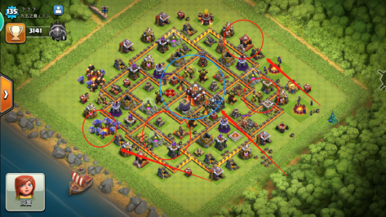 十本超实用攻略 部落冲突10本菊花阵怎么打 豌豆荚