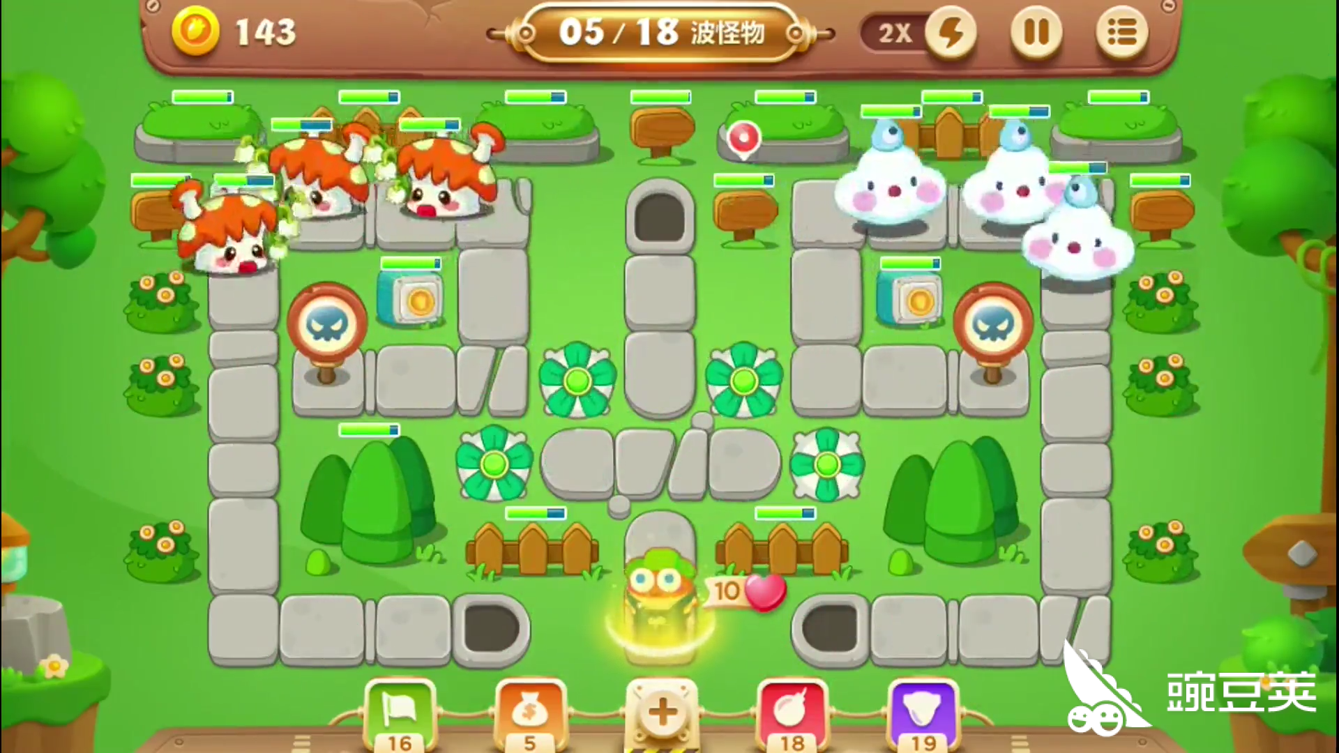 保卫萝卜3公园17关怎么过看完这些轻松保住萝卜