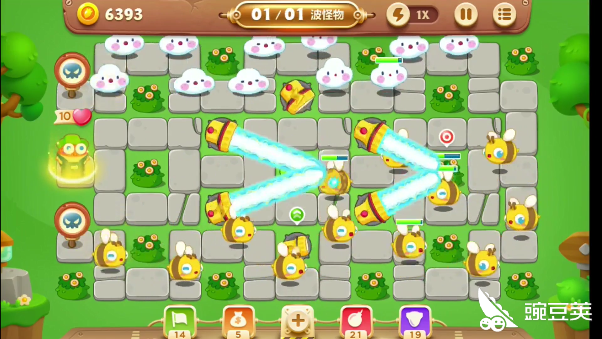 保卫萝卜3公园25关怎么过做到这些可以过