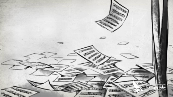 紧接着是小女孩从天而降,给deemo带来了活力,并且开始喂养大树.