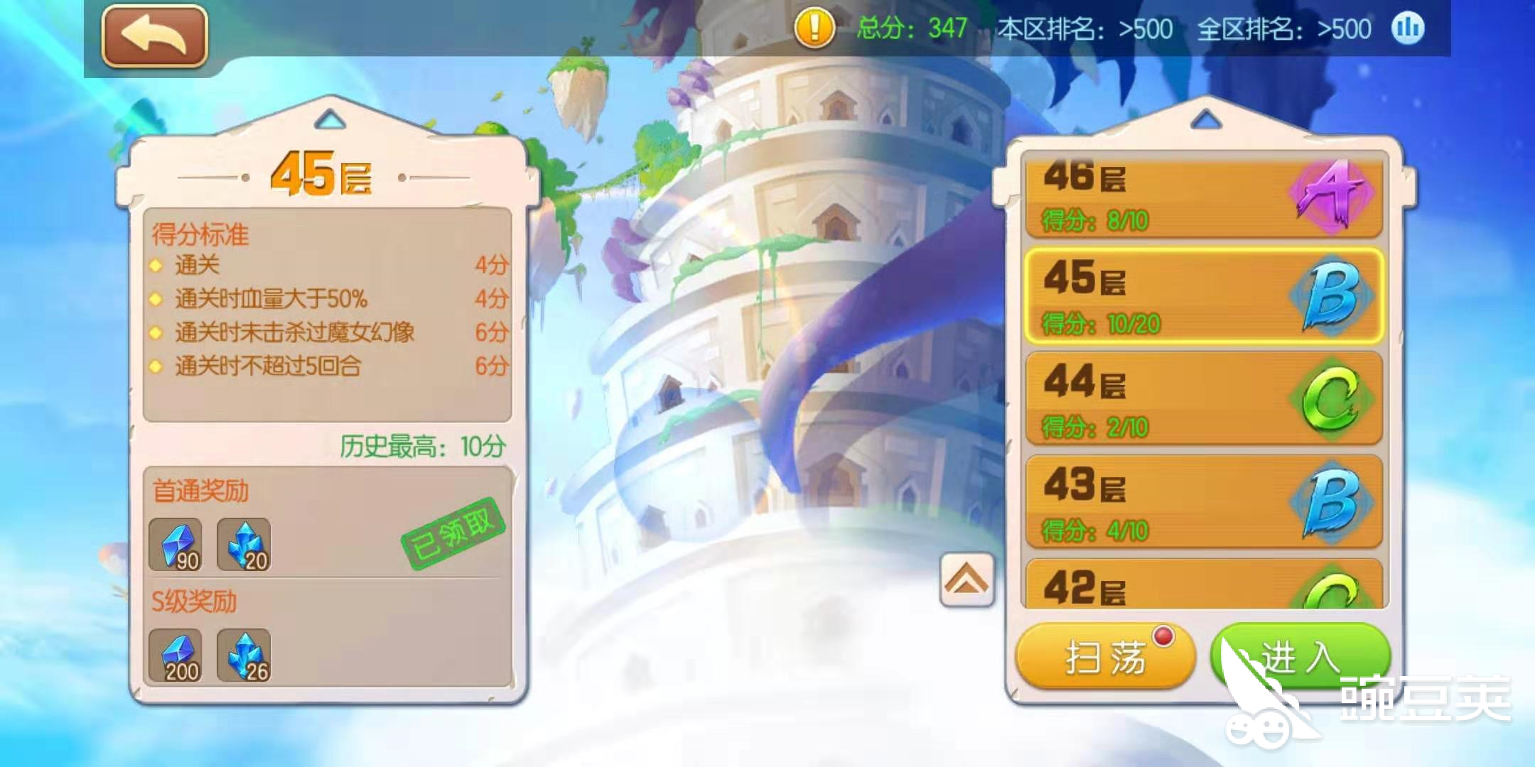 弹弹堂手游45关怎么过最高效三分钟s评分通关攻略 豌豆荚