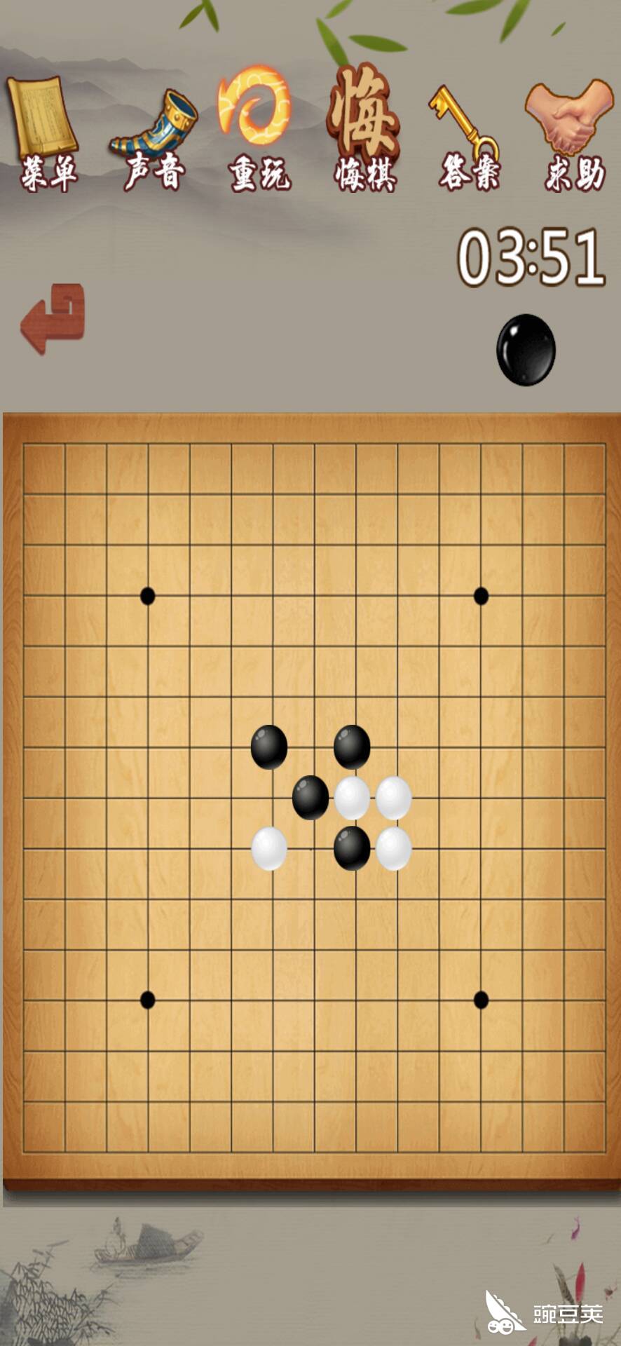 五子棋初入江湖第1关怎么过 请看这里 豌豆荚