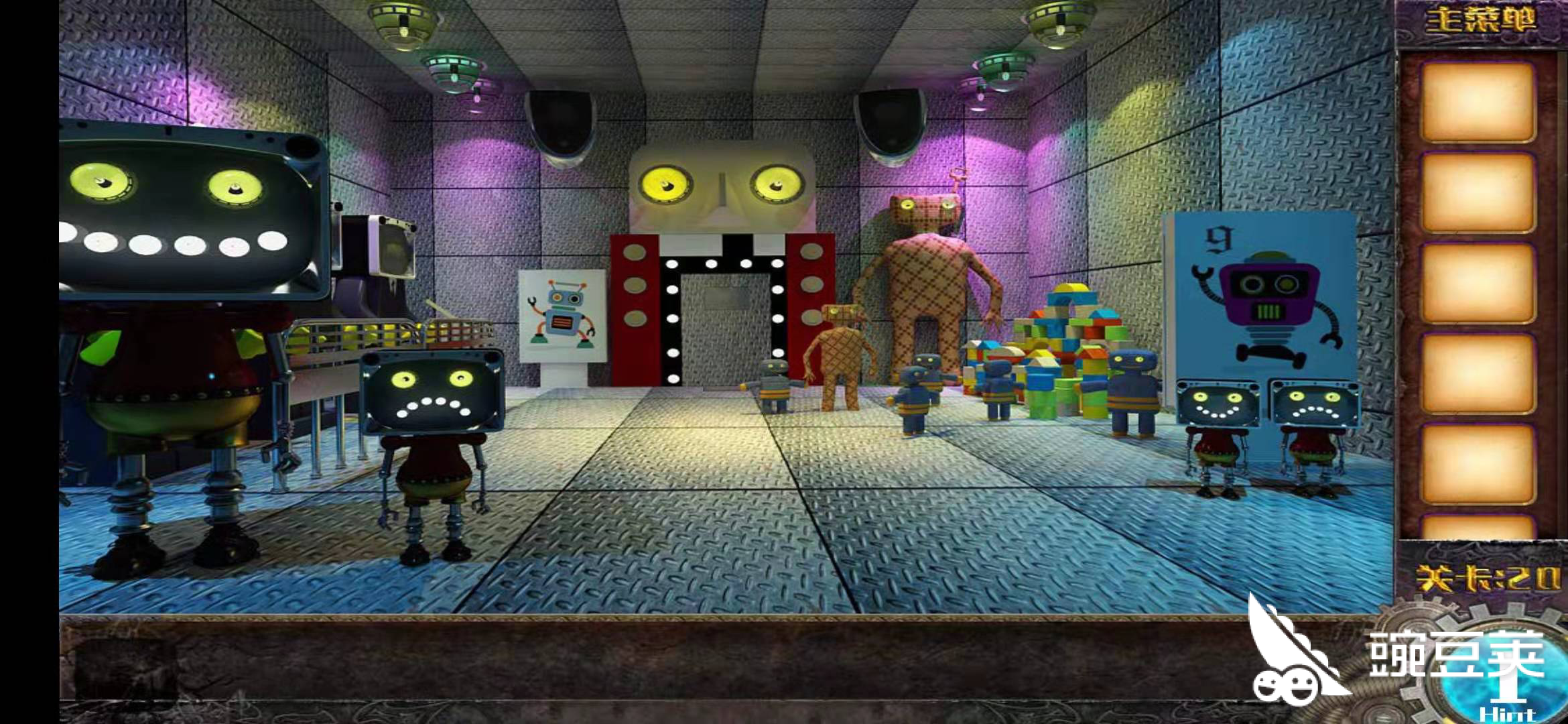 密室逃脱100个房间上第关攻略 人偶表情要牢记 豌豆荚