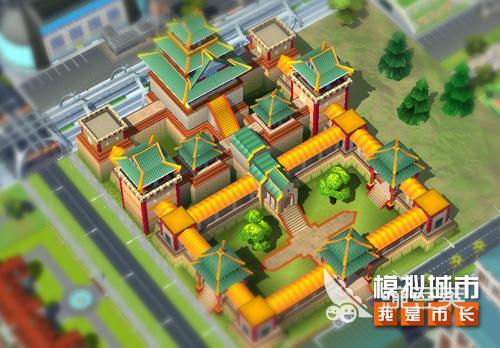 模拟城市中国风建筑盘点，感受下来自东方的神奇建筑