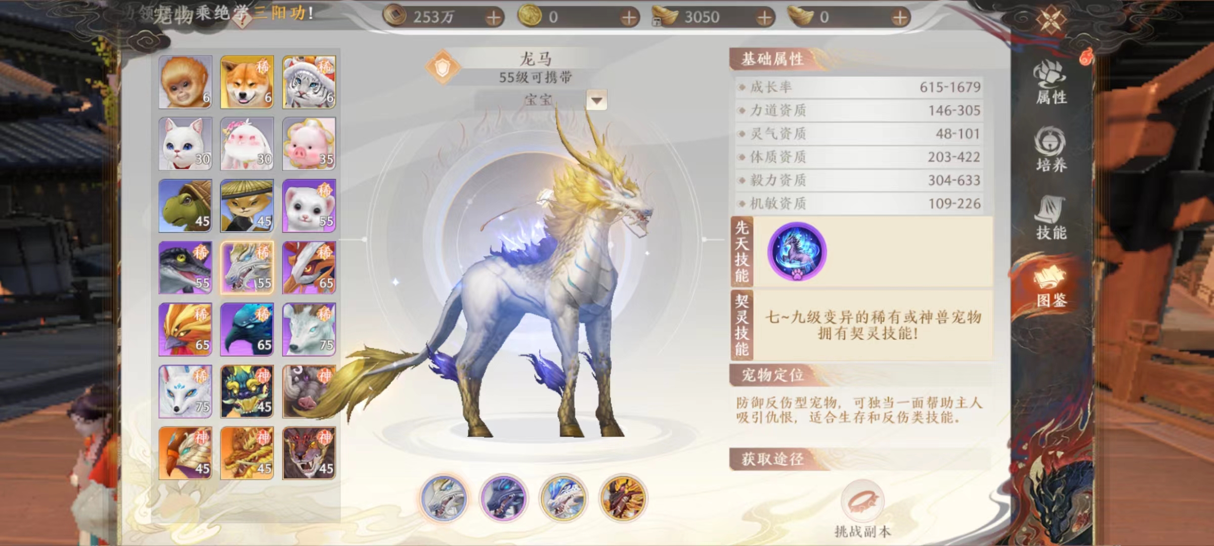 天龙八部2手游龙马属性怎么样 天龙八部2飞龙战天龙马强度介绍