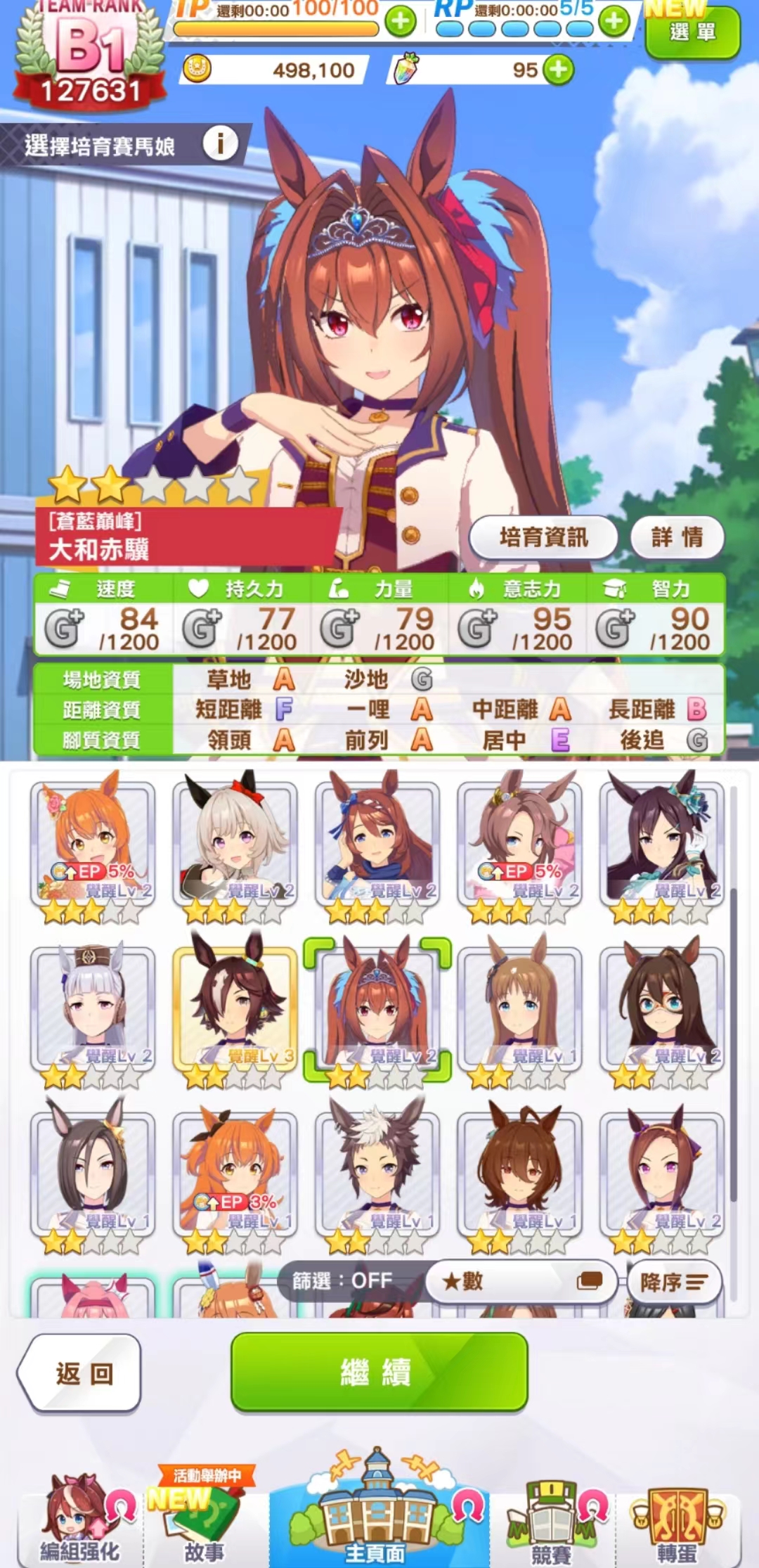 闪耀优俊少女大和赤骥怎么养 大和赤骥培育玩法分享