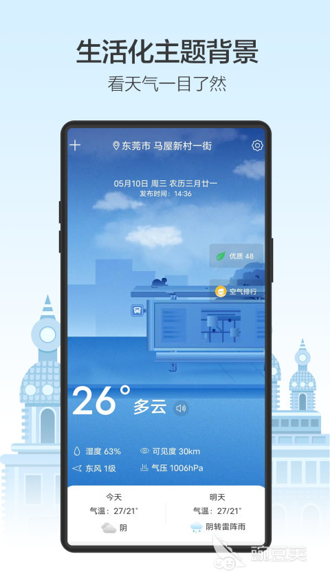 手机天气app哪个靠谱 靠谱的手机天气软件推荐