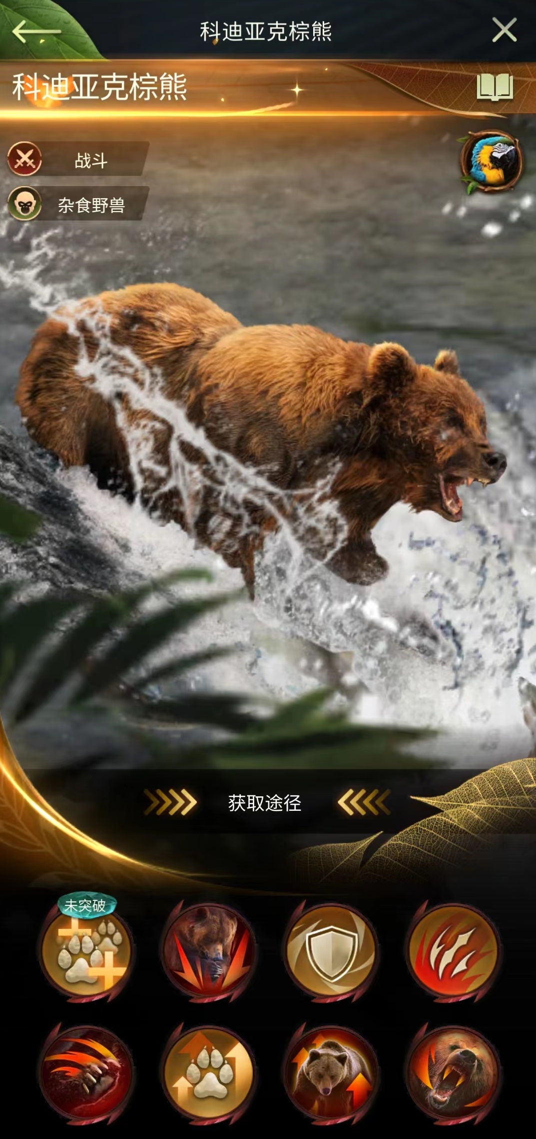 野兽领主新世界科迪亚克棕熊技能怎么样 科迪亚克棕熊技能效果介绍