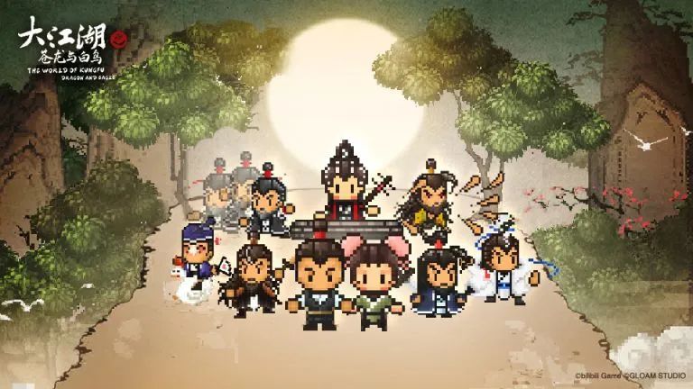 大江湖之苍龙与白鸟是像素风吗 大江湖之苍龙与白鸟游戏画风介绍