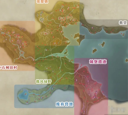 无限暖暖微风绿野奇想星位置分享,无限暖暖微风绿野奇想星收集攻略