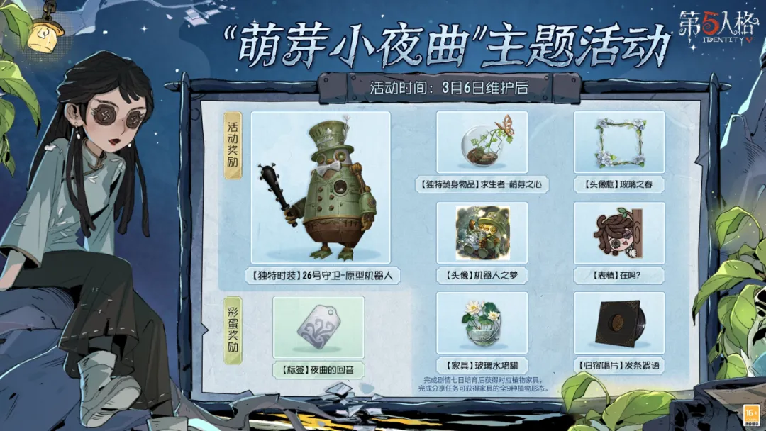 第五人格植树节活动2025分享 第五人格植树节活动介绍