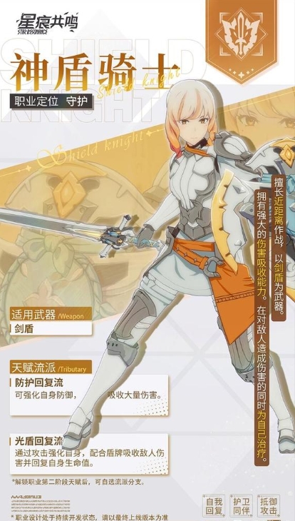 星痕共鸣神盾骑士怎么玩,星痕共鸣神盾骑士职业攻略