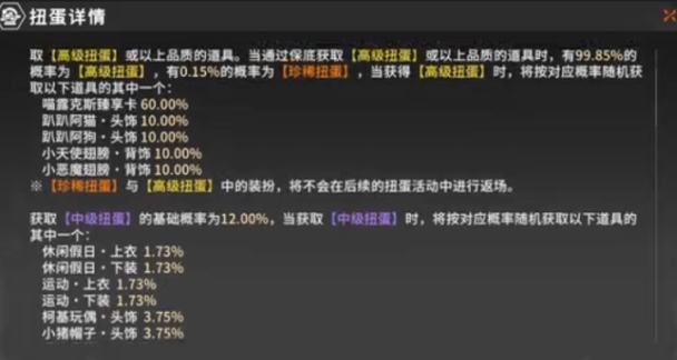 星痕共鸣扭蛋声望友情点服装推荐攻略 星痕共鸣扭蛋玩法介绍