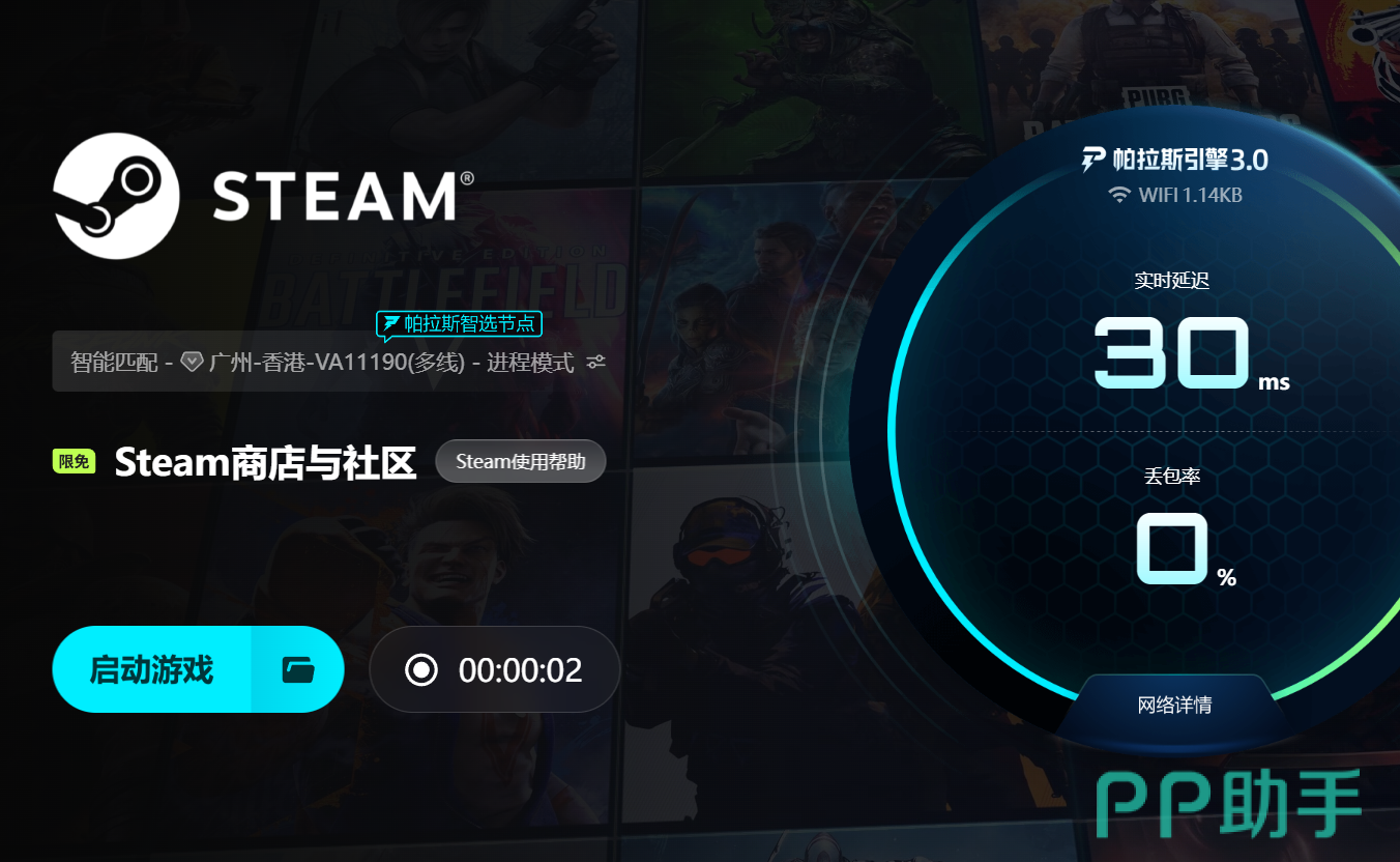 Steam加速器横向对比总结图:biubiu加速器综合性能领先示意