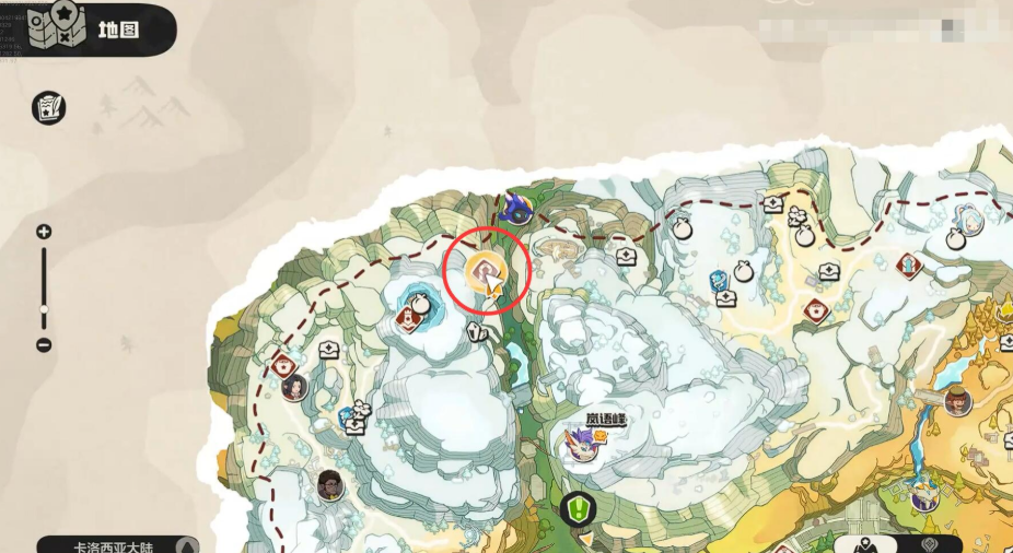 洛克王国世界雪境宝箱的神秘位置揭晓，快来一探究竟！