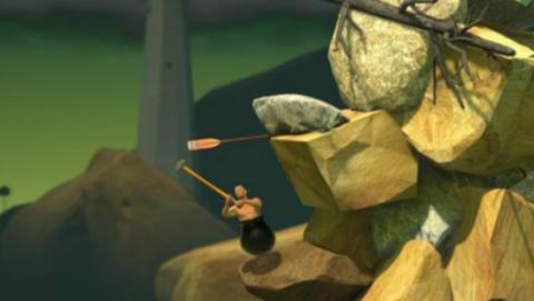 反传统硬核攀爬游戏，由同名端游移植到手机端，也针对触屏操作进行了优化，玩家需要操控一名在陶罐中的男子只用一把长柄锤在各种奇怪的垂直地形上进行攀爬。游戏引入了真实的物理引擎，玩家的操作要非常精准的让锤子卡在固定物体上，任何一点儿失误都会从高处坠落，而且游戏没有存档点，掉下去就得从头再来，再加上既像嘲讽又像鼓励的旁白，非常搞人心态。