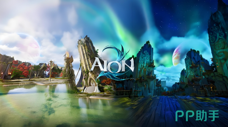 永恒之塔2游戏画面与biubiu加速器界面同屏对比图