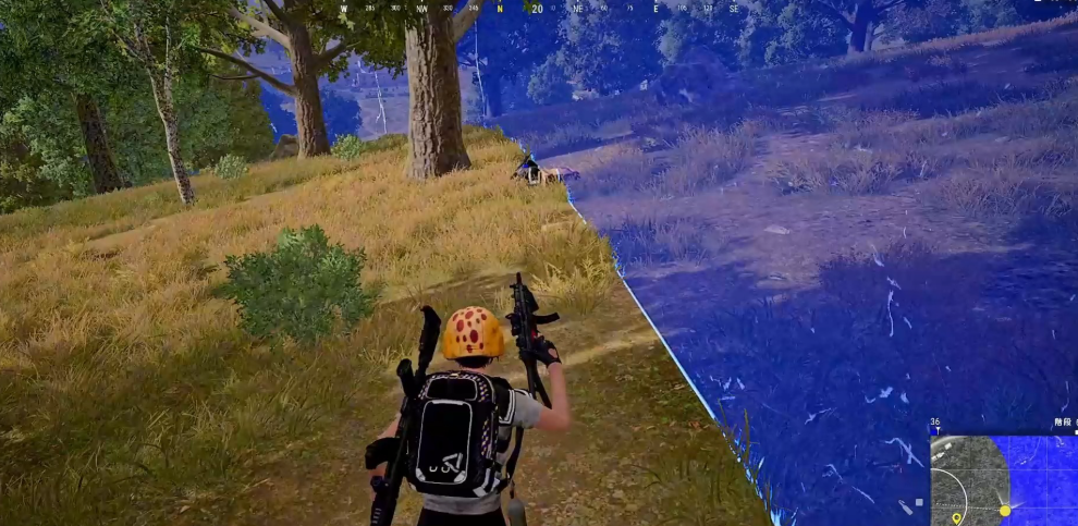 2026年PUBG加速器实测数据热力图：横轴为七款产品，纵轴为闲时/高峰延迟、丢包率、稳定性三项核心指标，biubiu在亚服延迟与稳定性双维度呈暖色高亮