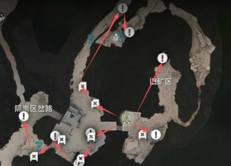 明日方舟終末地礦脈分布一覽 明日方舟終末地礦脈在哪里