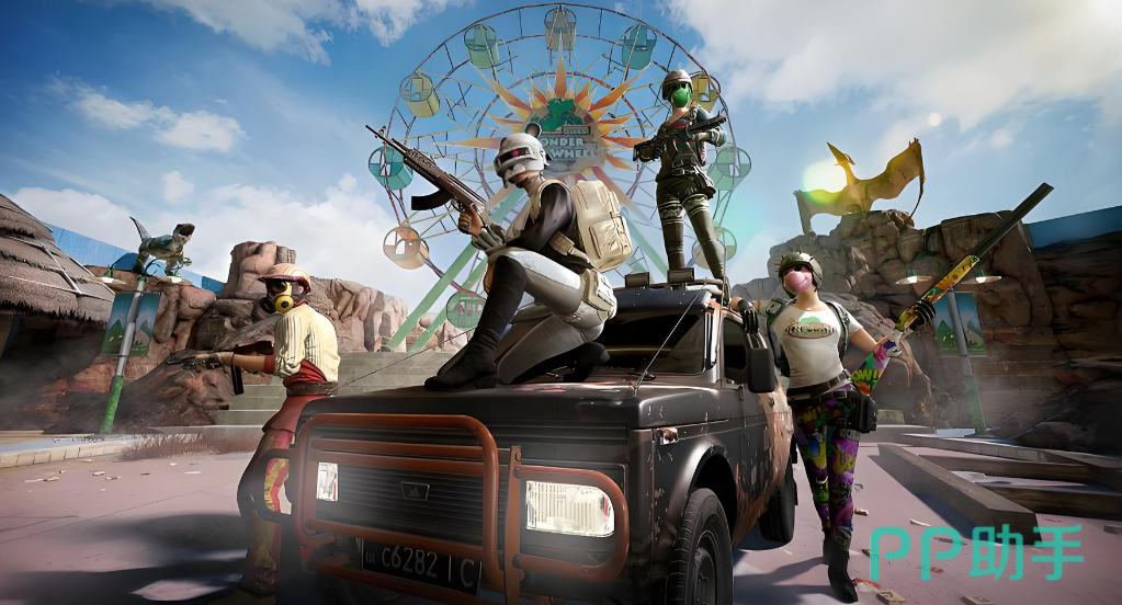 biubiu加速器主界面实拍图:一键启动设计,红色核心按钮突出,背景含游戏加速状态指示条