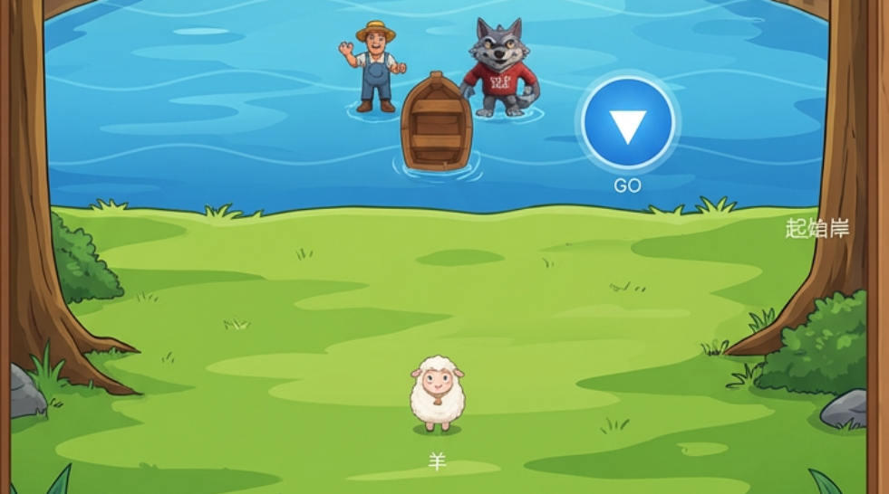 过河谜题手游网络卡顿场景示意图 2026年实测