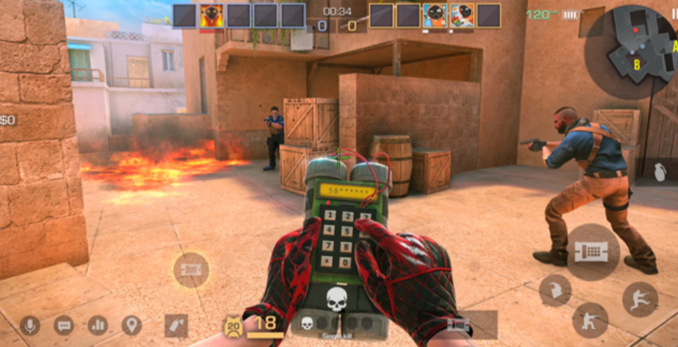 对峙2下载慢问题示意图：网络延迟高丢包多导致下载卡顿