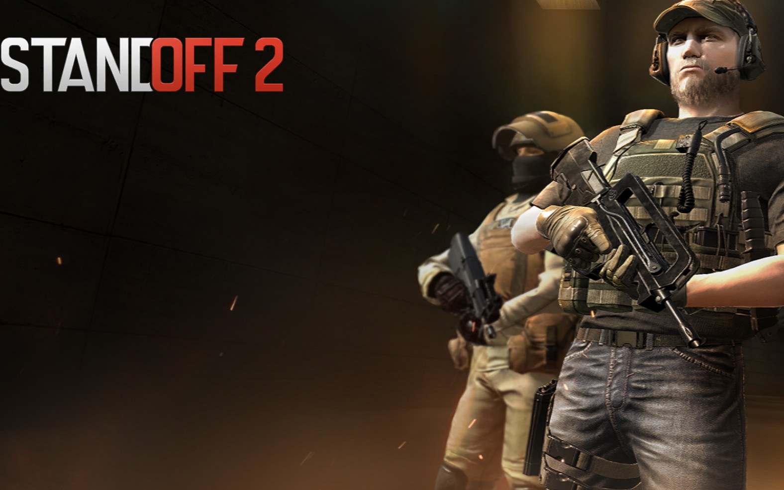 对峙2游戏画面与biubiu加速器界面同屏展示