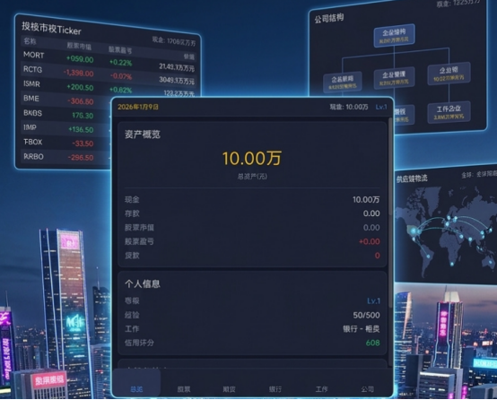 经济模拟大亨游戏手机版上线时间揭晓｜经济模拟大亨手游具体开服日期与预约入口