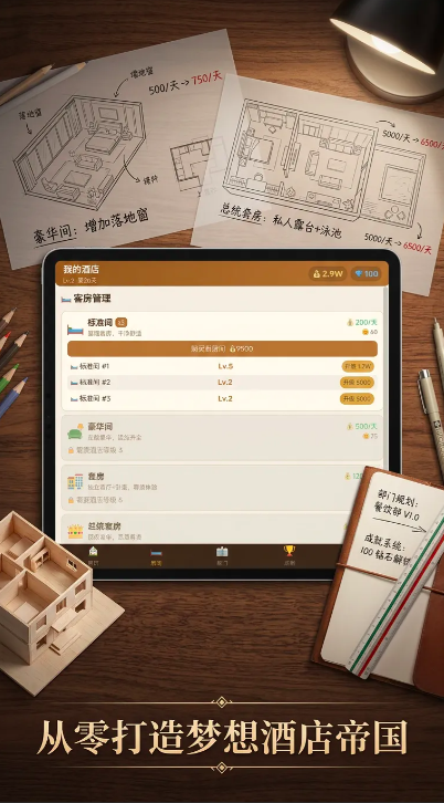 文字经营酒店游戏手机版上线时间 何时开启预约与公测