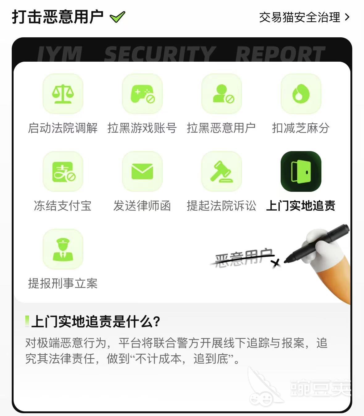 2026年交易猫和平精英账号验号详情页截图：含实名状态、设备绑定、登录频次、异常预警等字段
