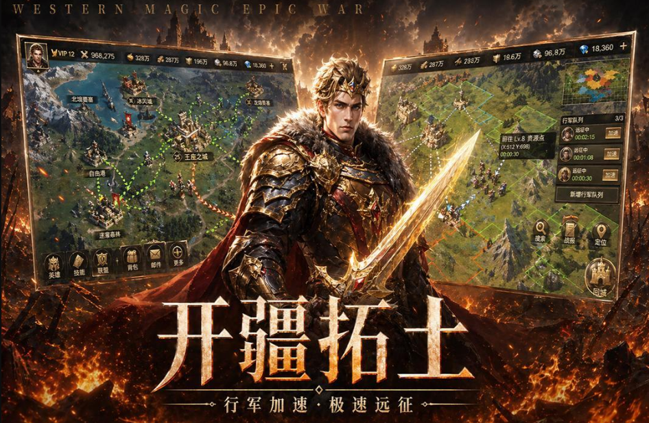 2026最刺激的攻城掠地手游推荐|高策略性战争手游排行榜与深度体验指南 2026最刺激的攻城掠地手游推荐|高策略性战争手游排行榜与深度体验指南