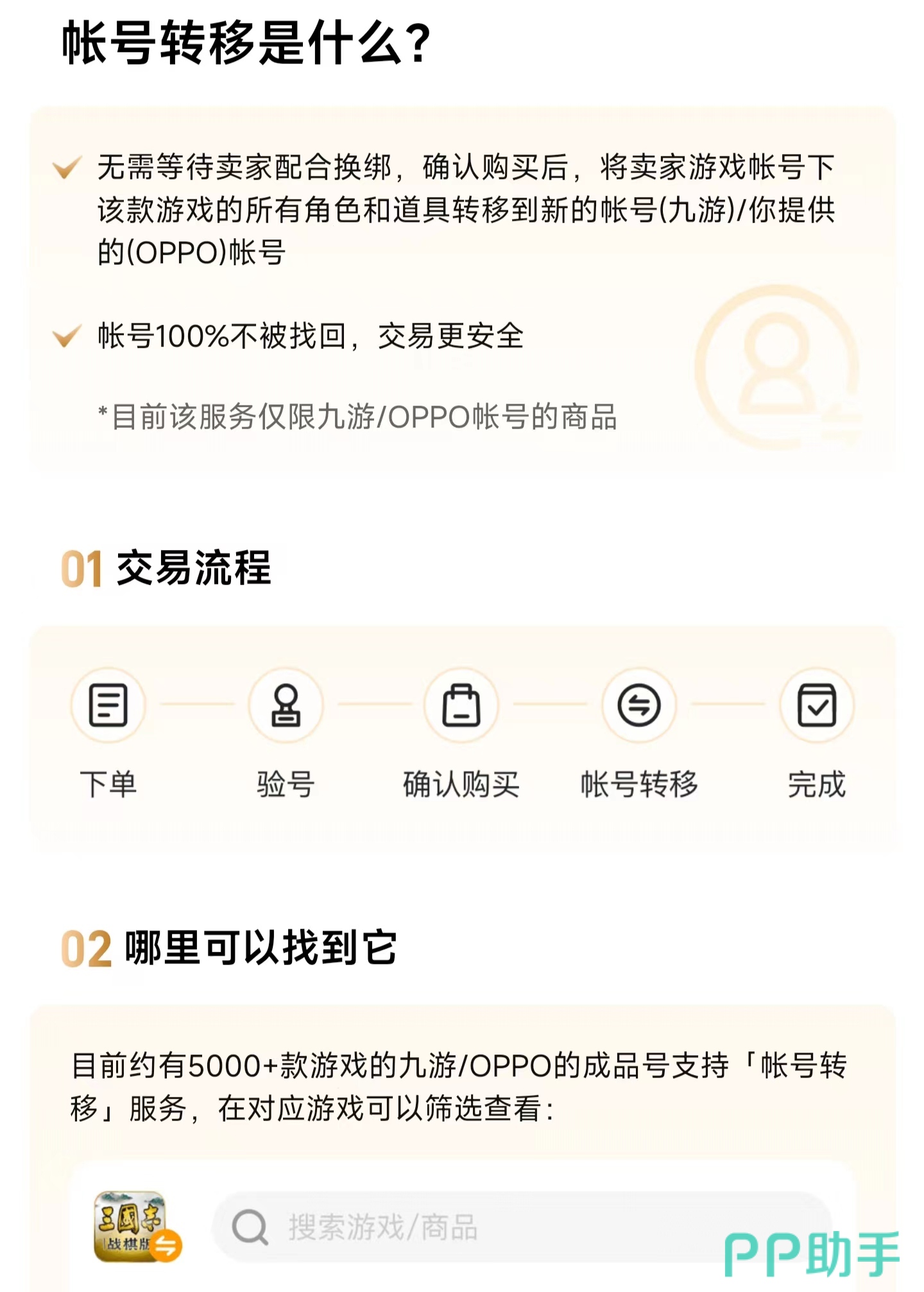 交易猫灵犀账号支持转移商品页 2026年详情展示含绑定状态与合同签署入口
