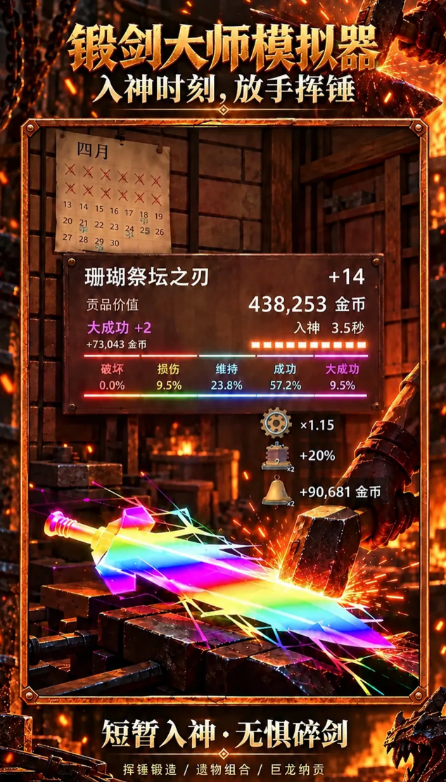 锻剑大师模拟器上线时间指引 锻剑大师模拟器开服日期详解